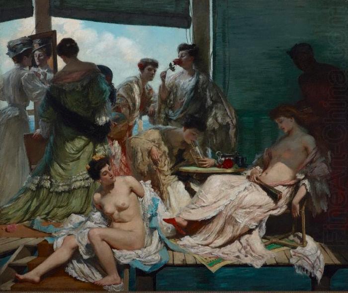 Rupert Bunny Summer time china oil painting image